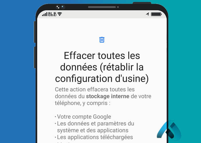 Remettre son appareil dans sa configuration d’origine